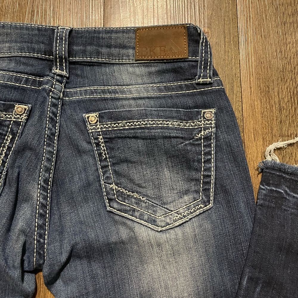 BKE Stella Dark Wash Denim